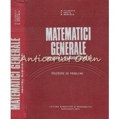 Matematici Generale Pentru Subingineri. Culegere De Probleme - D. Filipescu