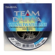 Fir Daiwa Monofilament T.d. Saltwater, Albastru Translucid, 026mm/5,8kg/300m foto