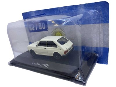 Macheta Fiat Brio 127 1987 1:43 Alb foto