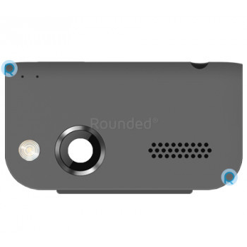 Capac pentru camera HTC Radar C110e, carcasa camera gri piesa de schimb CAMC foto