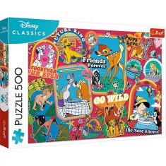 Puzzle Trefl 500 Lumea Disney