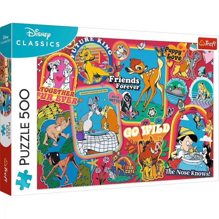 Puzzle Trefl 500 Lumea Disney