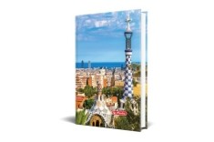 AGENDA NEDATATA A5, MOTIVE, 224 PAGINI, COPERTA BURETATA, MOTIV CITY BREAK SPAIN