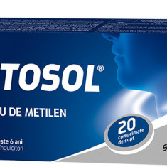 Septosol cu albastru de metilen, 20 comprimate de supt, Biofarm