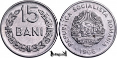 1966, 15 Bani - RSR - Romania foto