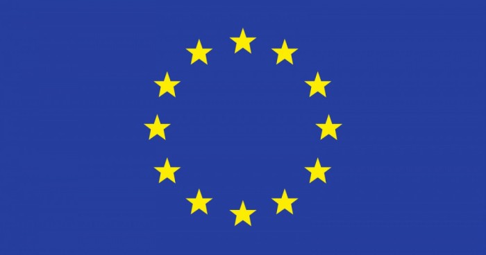Autocolant Steagul Uniunii Europene - 30x40 cm
