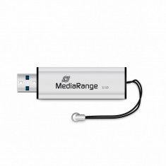 Memorie USB MediaRange MR916 32GB USB 3.0 Black Silver foto
