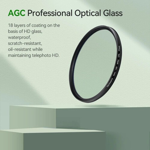 Filtru 72mm Polarizare Circulara CPL 7Artisans