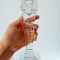 Sfesnic suport lumanare sticla cristal 17cm