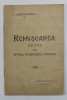 REMUSCAREA - DRAMA DIN TIMPUL RASBOIULUI MONDIAL de V. CONSTANTINESCU , 1930