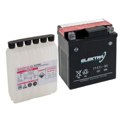 Baterie moto + electrolit 12V7Ah YTZ7S-BS MF Cod Produs: MX_NEW 246610190RM foto