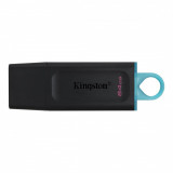 Usb flash drive kingston 64gb data traveler exodia usb 3.2 gen1 black + teal