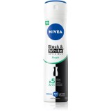 NIVEA Invisible Black &amp; White Fresh spray anti-perspirant pentru femei 150 ml