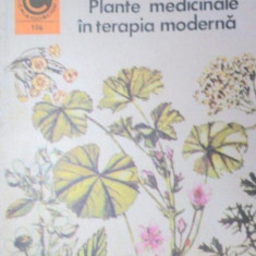 PLANTE MEDICINALE IN TERAPIA MODERNA 1978