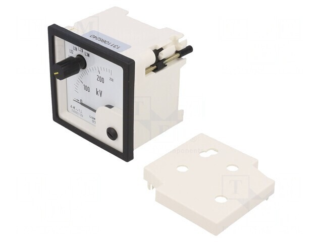 Voltmetru Panou 0-250kV Clasa 1.5 True RMS 300V