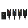 Set Avertizori Pescuit Delphin SMART Wireless 4+1, Statie, Alarma, Semnalizare Luminoasa, Volum, Sensibilitate Reglabila, Cutie Transport