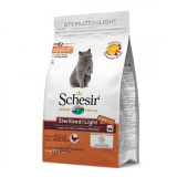 Cumpara ieftin Schesir Cat Sterilized Monoprotein Pui, 400 g