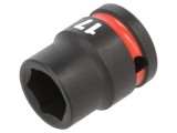 Cap Tubular 17mm 1/2 Scurtă Impact HEX