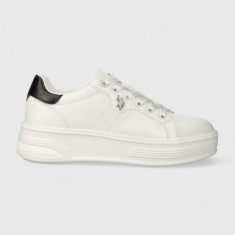 U.S. Polo Assn. sneakers ASUKA culoarea alb, ASUKA001W 4L1