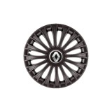 Set 4 capace roti 16 inchi (R16) Dino Negru, Compatibil Cu Renault