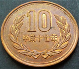 Cumpara ieftin Moneda exotica 10 YEN - JAPONIA, anul 2005 *cod 1670 A, Asia