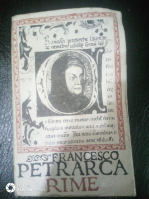 Rime-Francesco Petrarca foto