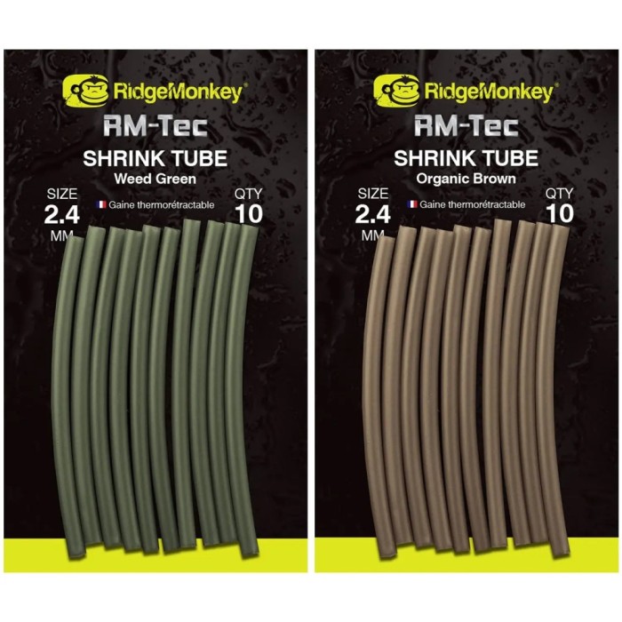 Tub termo RidgeMonkey RM-Tec Shrink Tube 2.4mm Weed Green