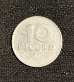 Moneda 10 filler 1969 Ungaria