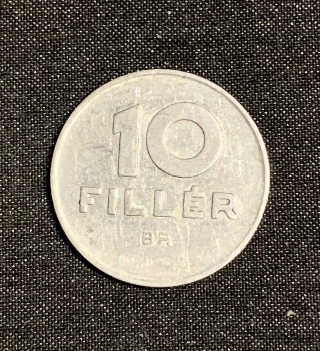 Moneda 10 filler 1969 Ungaria
