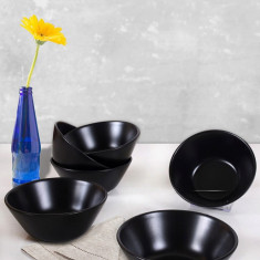 Set boluri, Keramika, 275KRM1711, Ceramica, Negru