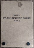 Micul atlas linguistic roman Partea I (ALRM I) vol. I - 1938 - cu toate plansele