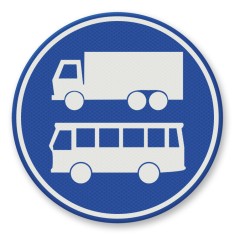 Banda obligatorie pentru autobuze și camioane din aluminiu foto