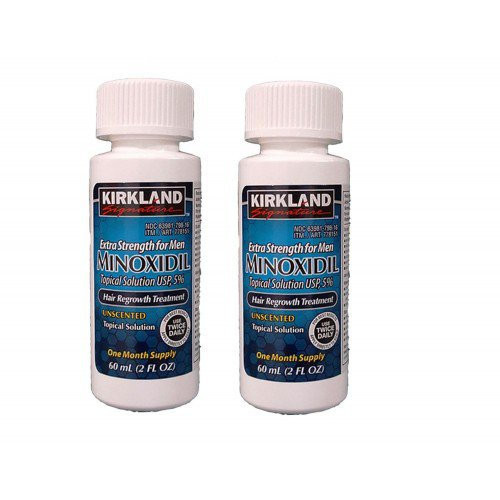 Minoxidil Kirkland 5%, 2 Luni Aplicare, Tratament Pentru Barba / Scalp