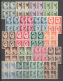 Romania.1945/47 Regele Mihai I hartie alba bloc 4 ZR.113