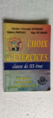 FRANCEZA CULEGERE DE EXERCITII CLASA A III A - RALUCA POPESCU , OLGA PETRISOR