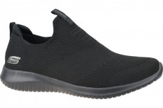 Pantofi pentru adidași Skechers Ultra Flex-First Take 12837-BBK negru foto
