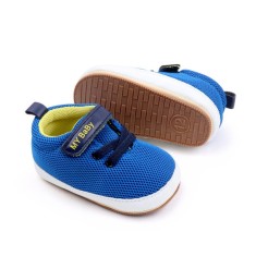 Pantofiori sport albastri pentru bebelusi (Marime Disponibila: 6-9 luni