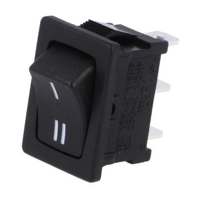 Intrerupator ON-ON, 2 pozitii, SPDT, SCI, R13-66C-02-BB-5D, T234686 foto