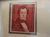 Serie timbre nestampilate Germania Berlin Vest MNH, Nestampilat
