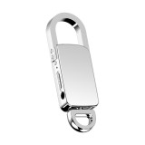 Reportofon Spion Integrat In Breloc TSS-S20, Memorie 8 GB Inclusa, MP3 Player, Inregistrare 95 Ore, Argintiu