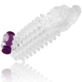 Ohmama-Manșon Penis Tip Dragon cu Mini-vibrator