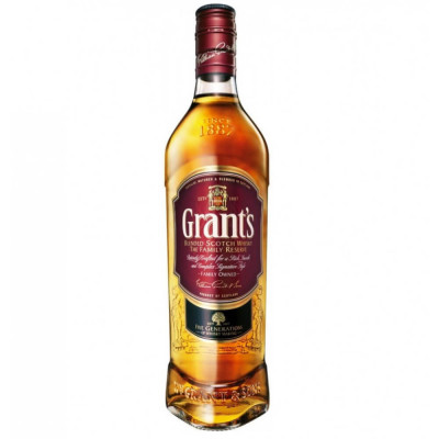 Whisky Grant&amp;#039;s 1L, Alcool 40%, Whisky Bun, Whisky de Calitate, Grant&amp;#039;s Whisky, Whisky 1l, Whisky 40%, Whisky Premium foto