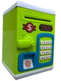 Jucarie Seif Pusculita cu amprenta electronic pentru monede si bancnote cu cifru si &quot;amprenta&quot;