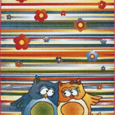 Covor Pentru Copii Kolibri Bufnite 11182 - 200x300, Multicolor