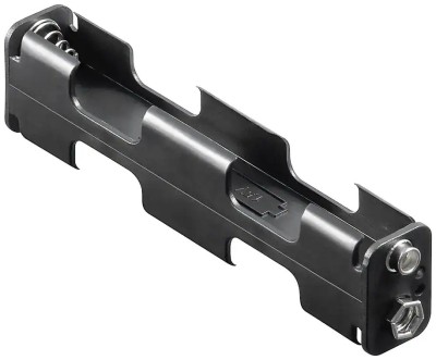 Suport baterii 4x AA R6 cu mufa Tip 9V 11464 Goobay foto