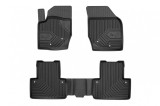 Mochete din cauciuc specifice, potrivite pentru Volvo XC90 2002-2016, set de 3 piese, culoare neagra Performance AutoTuning