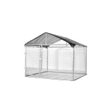 Tarc caini exterior, Padoc caini cu acoperis, 3 x 3x 2.2,2m ,otel galvanizat, Micul Fermier