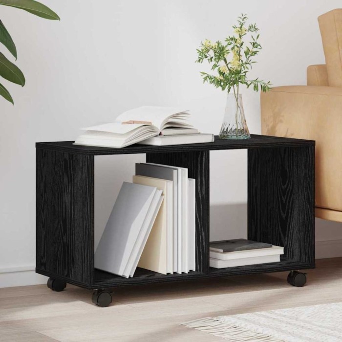 Masă laterală Stejar negru 72 x 33 x 42.5 cm Lemn compozit
