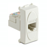 Priza RJ45 Cat.5e UTP, 8/8 contacte, alb, Master