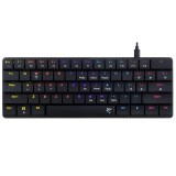 Tastatura gaming mecanica White Shark Nagamaki, Switch Red, Negru